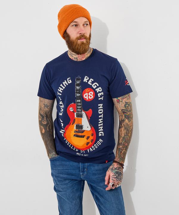 Actual product image Joe Browns Bold Electric Guitar Graphic Short Sleeve T-Shirt (S)