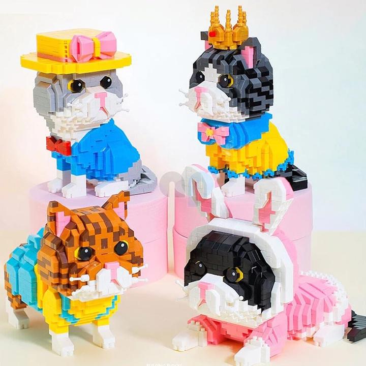 Immagine prodotto Balody 18404 - Gatto con Costume Coniglietto (967 pezzi)