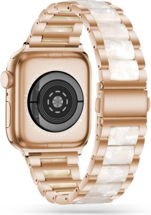 Immagine prodotto Tech Išmaniojo laikrodžio Apple dirželis, Auksinės spalvos, 38/40/41mm (38 mm, 40 mm, 41 mm, Acciaio inossidabile, Apple Watch Series 1, Apple Watch Series 2, Apple Watch Series 3, Apple Watch Serie 4, Apple Watch Serie 5, Apple Watch Serie 6, Apple Watch Series 7, Apple Watch Series 8, Apple Watch Series 9, Apple Watch SE)