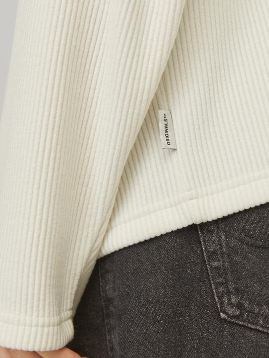 Produktbild Jack & Jones Jorrick Plisse Sweat Zip Split Polo Ln (M)