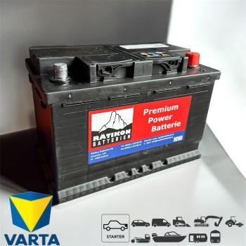 Actual product image Varta Starter battery L3 12V 74Ah 680 EN (A) (12 V, 74 Ah)