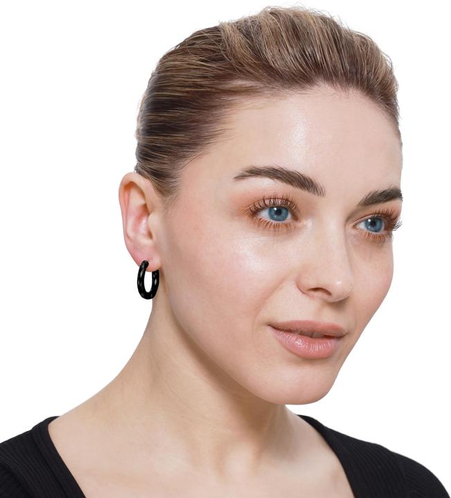 Actual product image Heideman Cassi black colours (100% stainless steel)