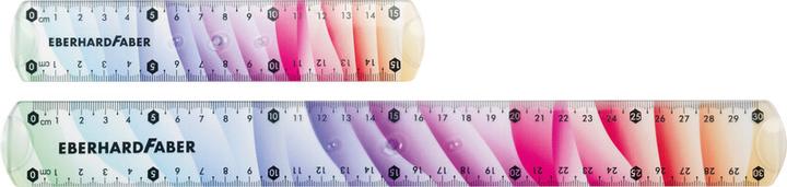 Actual product image Magni EBERHARD FABER Ruler Flexible rainbow 15cm (150 mm)