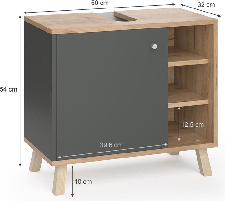 Immagine prodotto Vicco Senyo (60 x 32 x 54 cm)