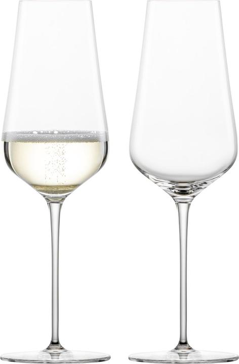 Zwiesel Flûte à champagne Duo 77 2 pièces (38 cl, 2 Glasses, Champagne glasses)