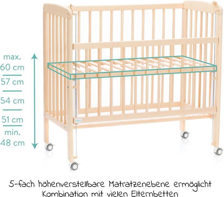 Actual product image Fillikid Nino co-sleeper
