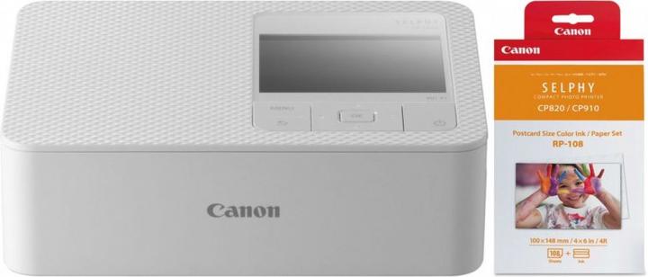 Immagine prodotto Canon Selphy CP1500 Bianco + RP-108 (Termica diretta, Colore)