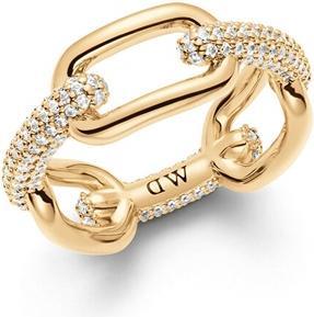 Actual product image Daniel Wellington Luxury gold-plated ring Crystal Link DW0040059 - Circuit: 54mm (54)