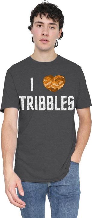 Actual product image Unisex Adult I Heart Tribbles T-Shirt (3XL)