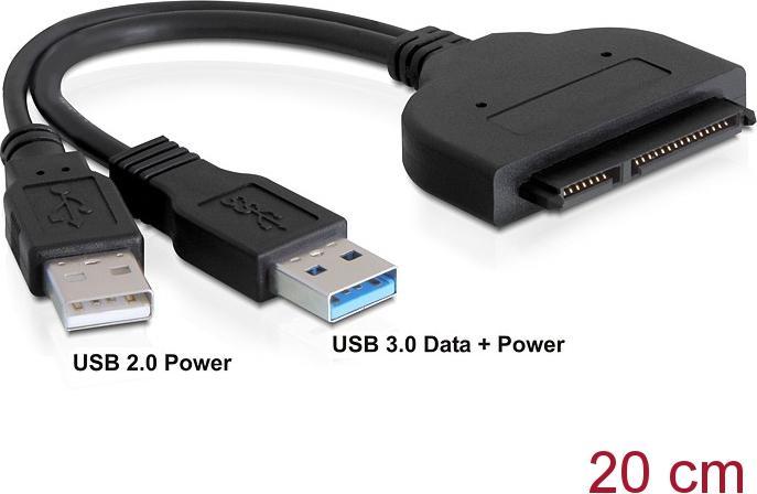 Produktbild Delock S-ATA zu (USB 3.0, USB 2.0)