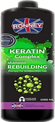 Immagine prodotto Ronney Shampoo ricostruttore con complesso di cheratina (1000 ml, Shampoo liquido)