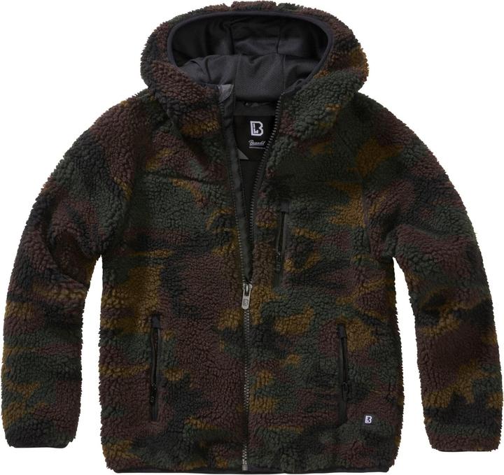 Actual product image Brandit Kids Teddy Fleece Jacket Hood - 16231 (134, 140)