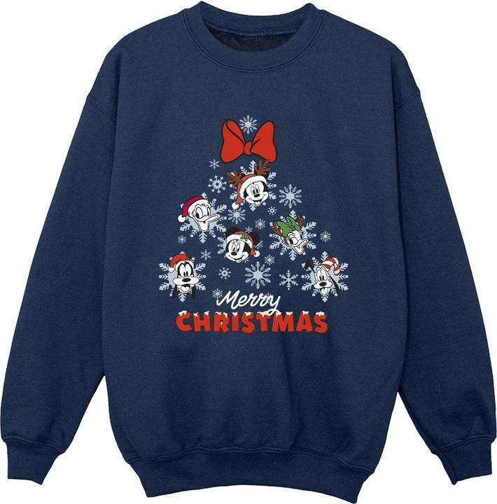 Produktbild Disney Mickey Mouse And Friends Christmas Tree Sweatshirt Jungen (140, 146)