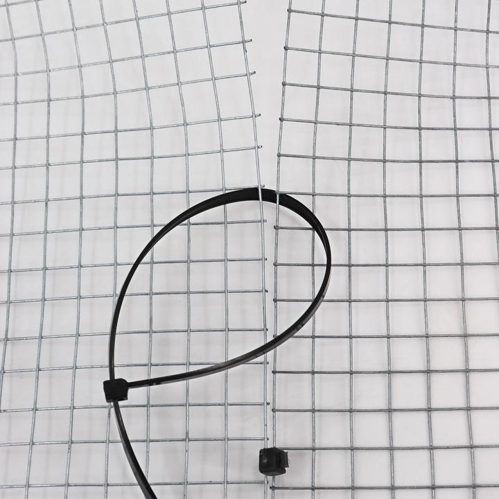 Actual product image Aquagart 600 Kabelbinder 300mm x 4,8mm für Schattiernetz Zaunblende Tennisblende Bauzaun