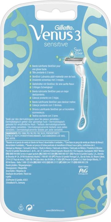 Produktbild Gillette Venus Venus Einw. Rasierer Simply Venus3 Sensitve