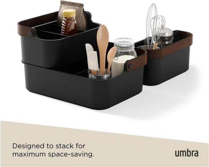 Produktbild Umbra Aufbewahrungsbox Bellwood 35 x 26 x 13 cm, Braun/