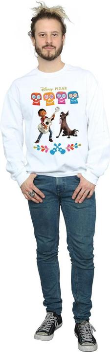 Actual product image Disney Mens Coco Miguel Logo Sweatshirt (XXL)