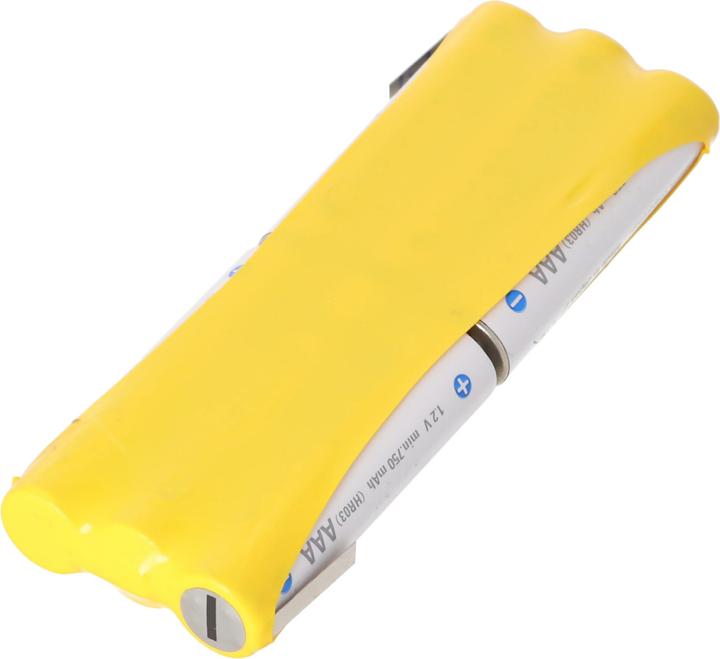 Actual product image Panasonic Rechargeable battery Eneloop AAA F3x2 6/BK-4MCCE with soldering lug (6 pcs., 800 mAh, Rechargeable battery)