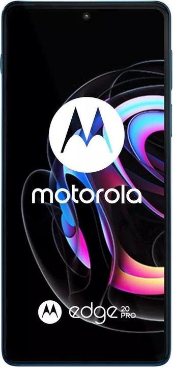 Immagine prodotto Motorola Edge 20 Pro (256 GB, Pelle vegana blu, 6.70", Doppia SIM, 108 Mpx, 5G)