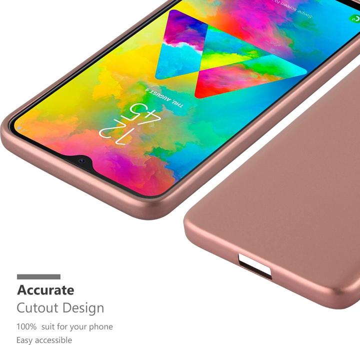 Image du produit Cadorabo Couverture métallique mate TPU (Samsung Galaxy M20)