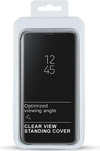 Produktbild No Name Etui Clear View Xiaomi Redmi Note 10 5G czarny/black (Xiaomi Redmi Note 10 5G)