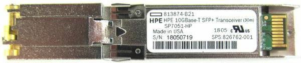 Actual product image HPE E Transceiver 10GBase-T SFP+