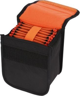 Actual product image Kalahari SWAVE S-70 Black, Orange Camera filter pouch (Camera shoulder bag)