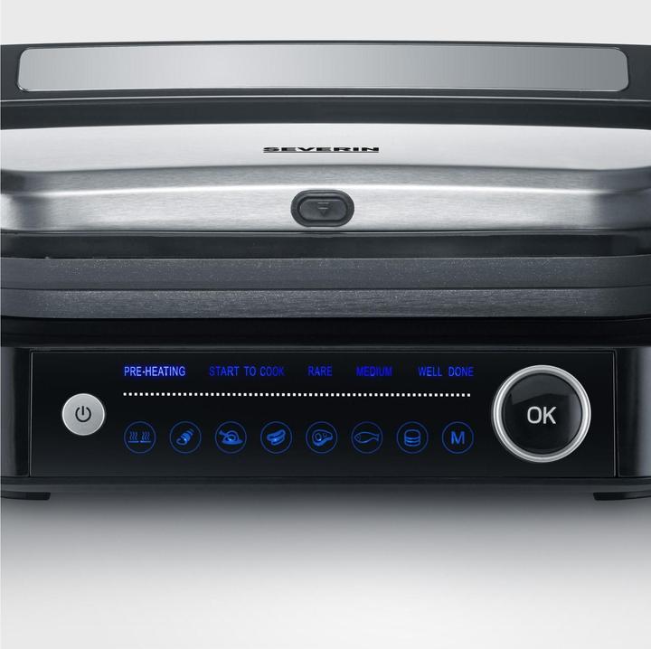 Actual product image Severin KG 2395 Contact grill black/silver