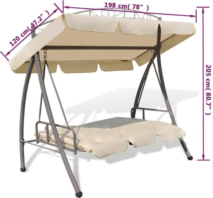 Image du produit VidaXL Gartenschaukel