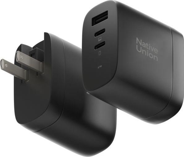 Native Union Fast GaN Charger PD 67W Black (67 W)