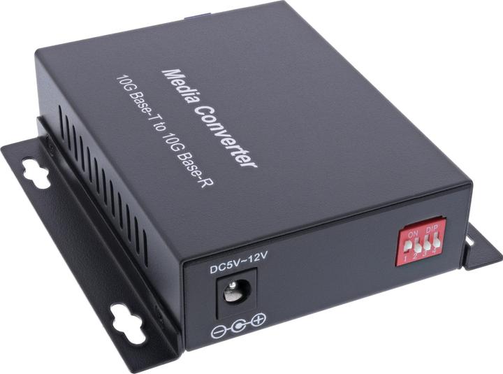 InLine Netzwerk Media Konverter 10Gb/s TP zu SFP+ LWL (für LC Duplex) (Media converter)