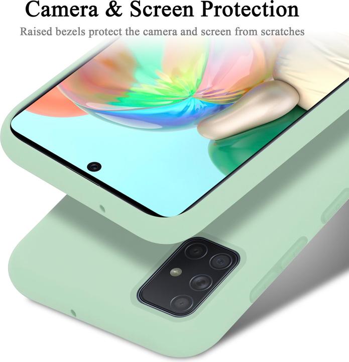 Immagine prodotto Cadorabo Copertura della cassa del silicone liquido TPU (Samsung Galaxy M40)