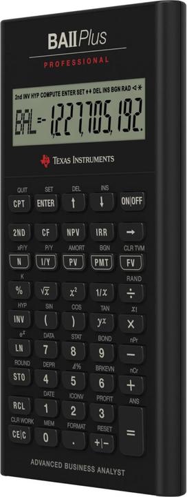 Actual product image TI BA II Plus Professional (Batteries)