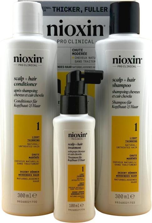 Produktbild Nioxin Scalp + Hair Thickening System 1 (Haarpflege set)