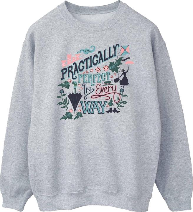Mary Poppins Womens/Ladies Practically Perfect In Every Way Sweatshirt