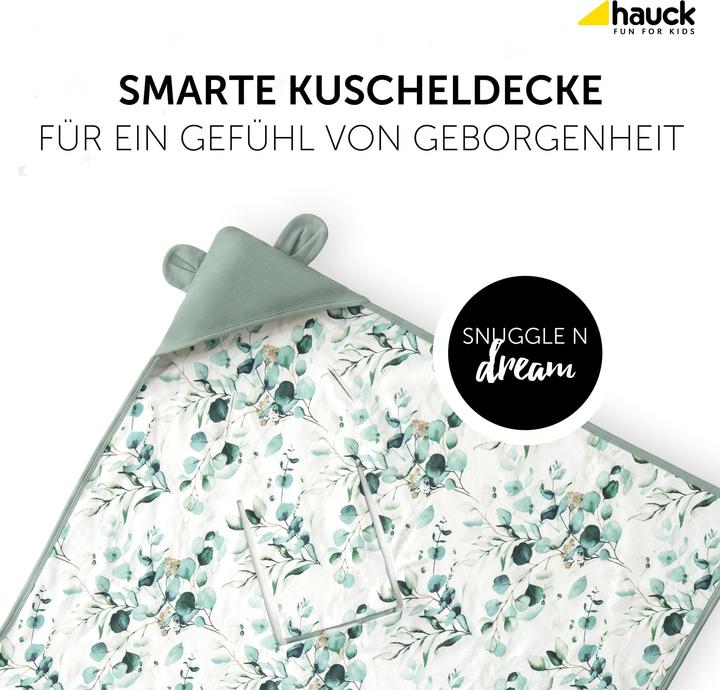 Produktbild Hauck Snuggle N Dream Leaves Mint (80 x 80 cm)