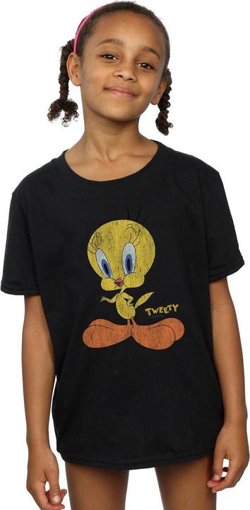 Produktbild Looney Tunes Tweety Pie Distressed TShirt Mädchen (152, 158)