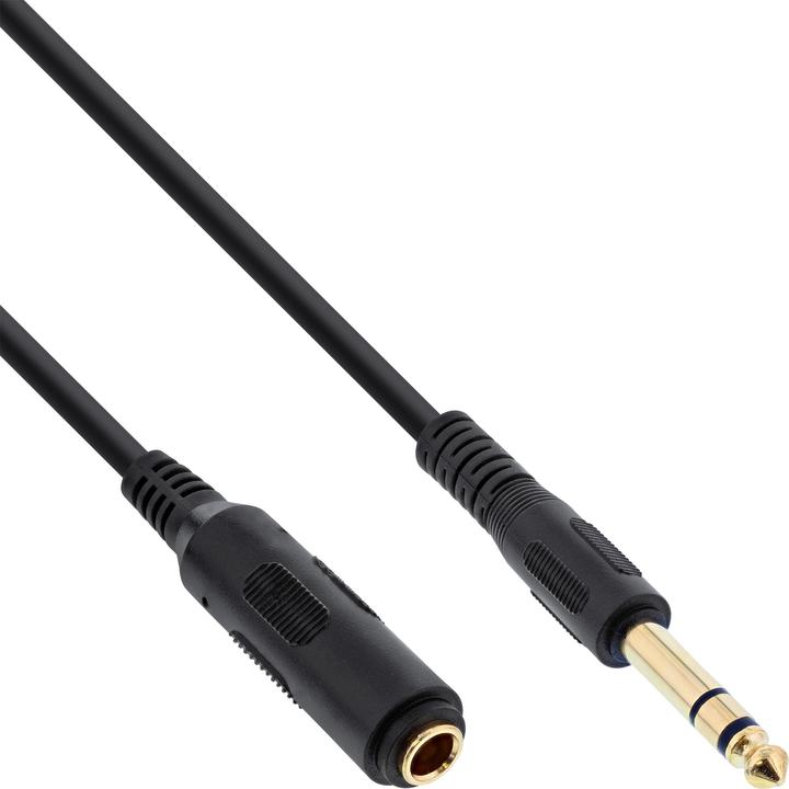 Immagine prodotto InLine Estensione delle cuffie (2 m, Jack 6,3 mm)
