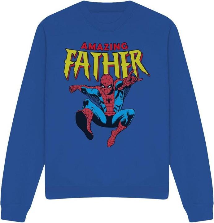 Immagine prodotto Spiderman Amazing Dad Felpa Festa del Papà Adulto Unisex (M)