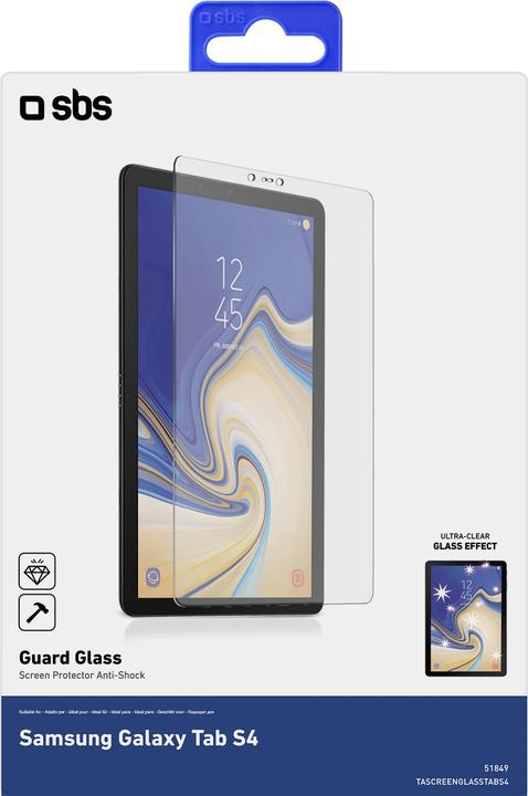 Immagine prodotto SBS Proteggi schermo in vetro per Samsung Galaxy Tab S4 (Scheda Galassia S4)