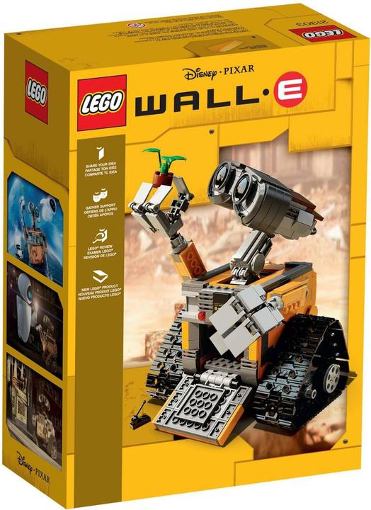 Actual product image LEGO Ideas WALL•E (21303, LEGO Ideas, LEGO Rare Sets)