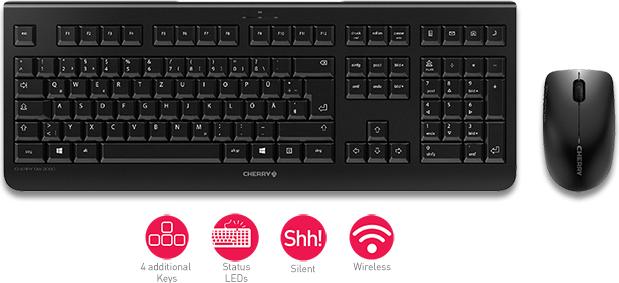 Image du produit CHERRY DW 3000 (DE, Sans fil)