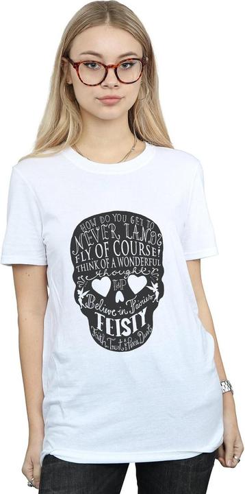 Immagine prodotto Disney Tinker Bell Skull Maglietta Ampia Donna (XXL)