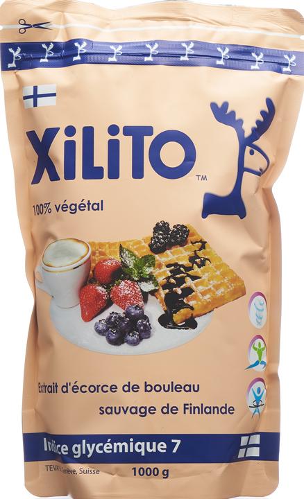 Produktbild Xilito Birkenrindenextrakt Plv wild von Finnland 1 kg (1000 g)