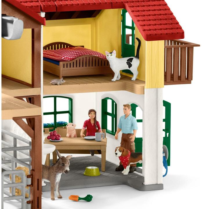 Produktbild Schleich Farm mit Stall und Tieren