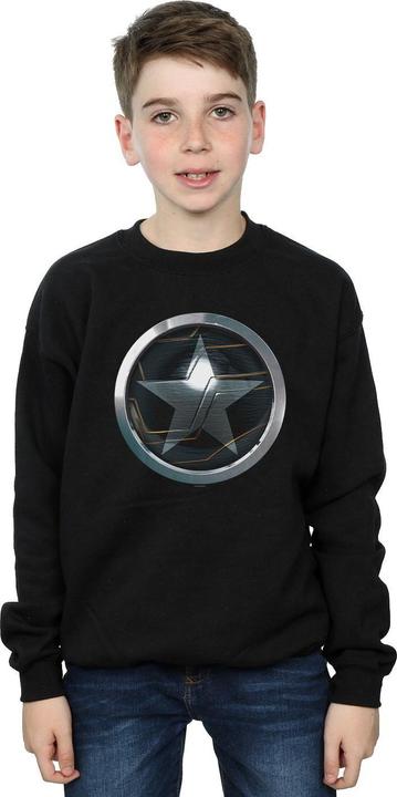 Produktbild The Falcon And The Winter Soldier Chest Star Sweatshirt Jungen (152, 158)