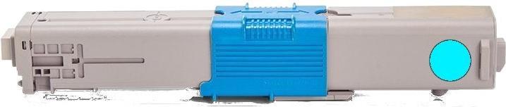 Actual product image Hermex Compatible OKI C531DN replacement toner blue (C)