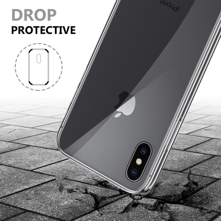 Productafbeelding Cadorabo TPU 360 graden hoesje (Apple iPhone X)