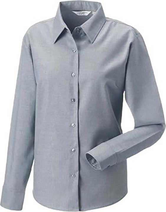 Image du produit Russell Collection Easy Care Blouse Oxford manches longues (XL)