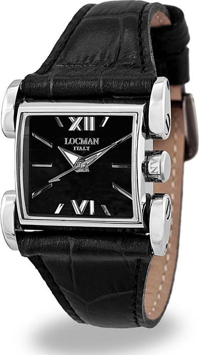 Actual product image Locman Italy Ladies' Watch Latin Lover Titanium/Stainless Steel Black Ref. 0506 (Analogue wristwatch, 1295 mm)